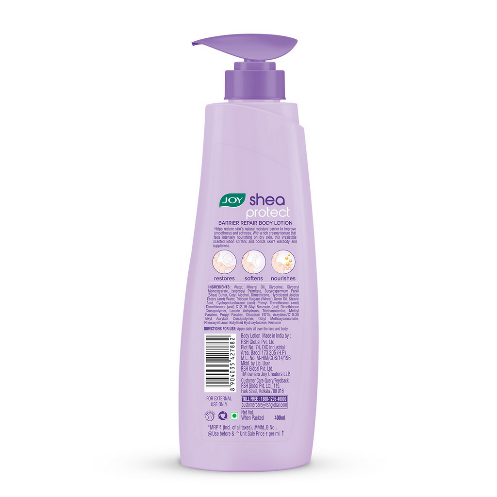 Joy Shea Protect Body Lotion For Barrier Repair WIth Ceramide & Shea Butter | Grocsy