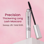 Swiss Beauty Precision Thickening Long Lash Mascara ,Waterproof , Smudge-Proof - Black | Grocsy