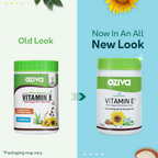 OZiva Plant Based Natural Vitamin E (With Argan oil + Aloe vera) | Grocsy