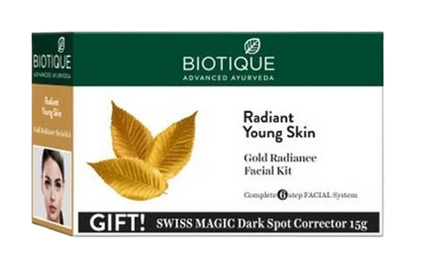 Biotique Bio Gold Radiance Facial Kit | Grocsy