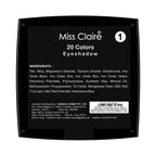 Miss Claire 20 Color Eye Shadow - 1 | Grocsy