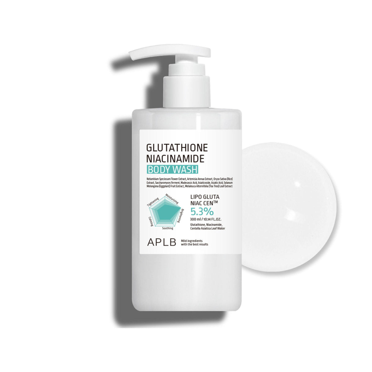 APLB Glutathione Niacinamide Body Wash | Grocsy