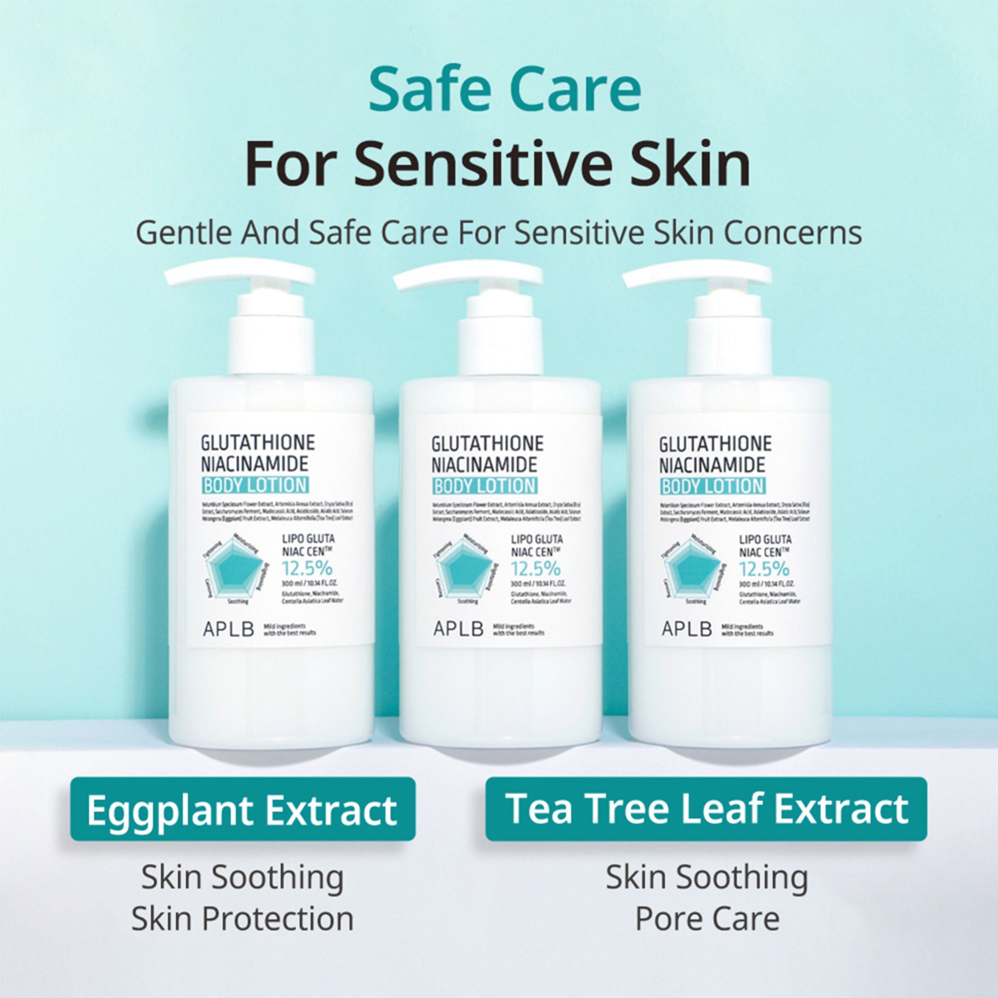 APLB Glutathione Niacinamide Body Lotion | Grocsy