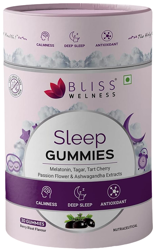 Bliss Welness Sleep Gummies Berry Blast | Grocsy