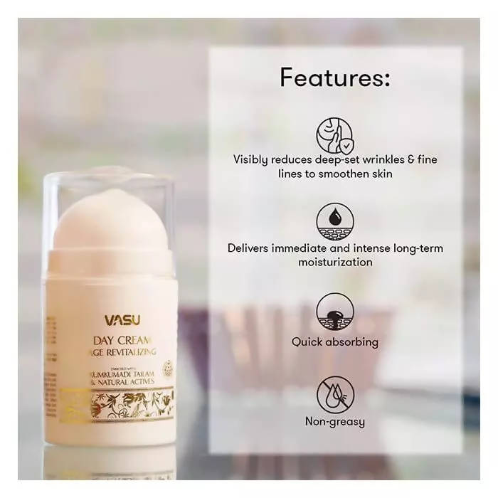 Vasu Age Revitalizing Day Cream | Grocsy