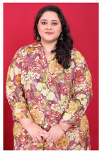 Monjolika Fashion Multicolor Rayon Floral Print Classic Co-Ord Set | Grocsy