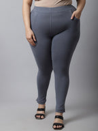 TAG 7 Women Plus Size Cotton Ankle Length Leggings | Grocsy