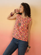 InWeave Red Different W/S Top | Grocsy