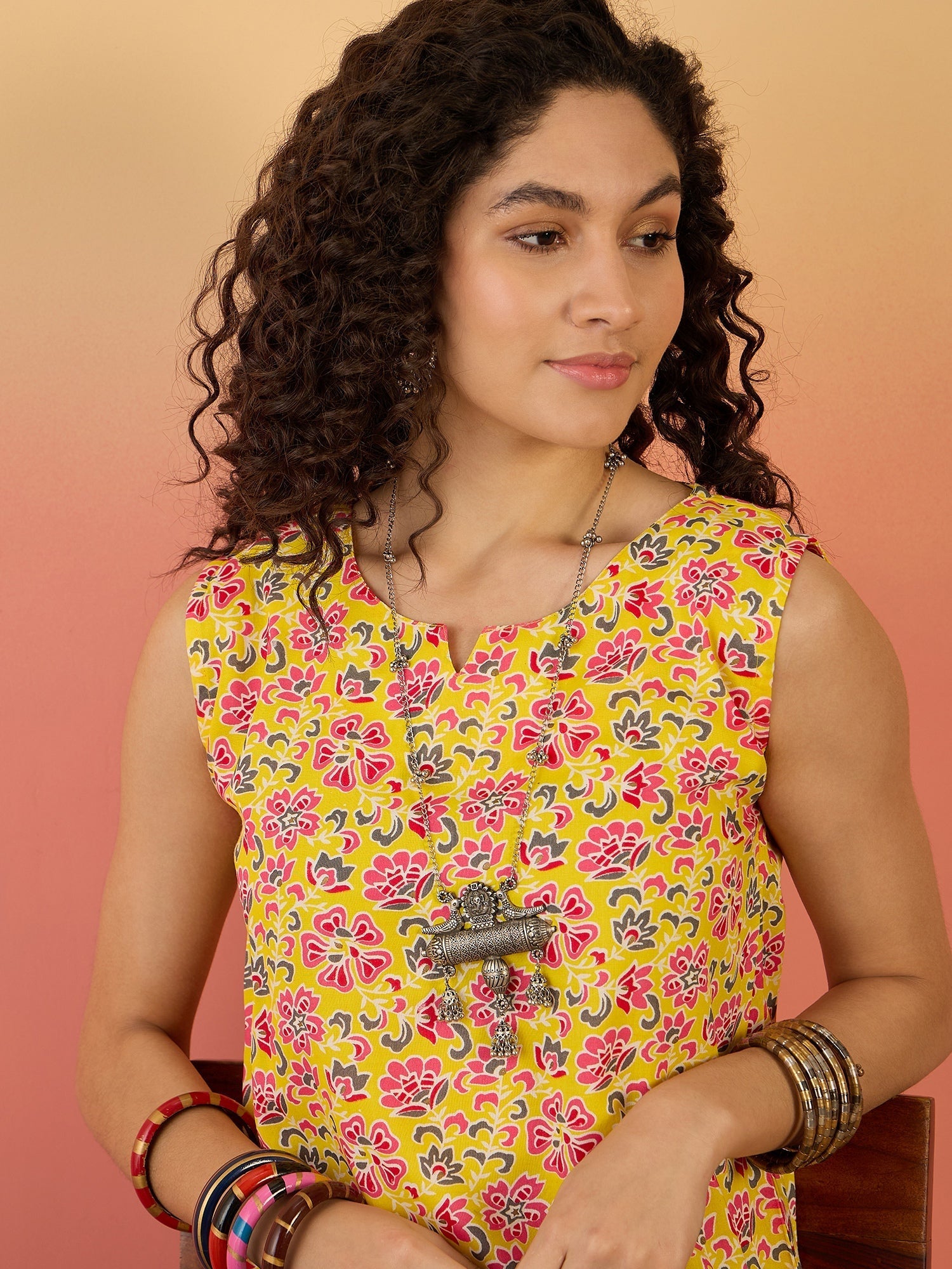 InWeave Bright Yellow Different W/S Top | Grocsy