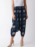 InWeave Elephant Print Harem Pants | Grocsy
