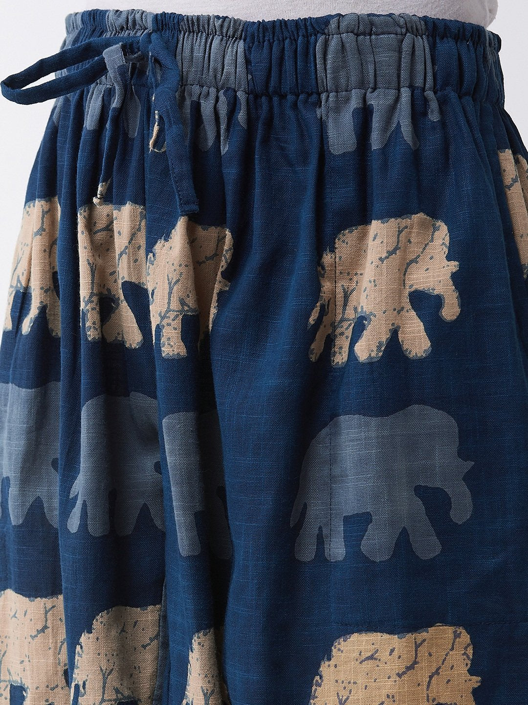 InWeave Elephant Print Harem Pants | Grocsy