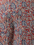 InWeave Women's Maroon Kalamkari Palazzo | Grocsy