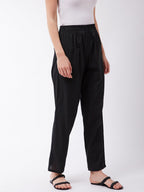InWeave Black Kantha Pant | Grocsy