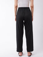 InWeave Black Kantha Pant | Grocsy