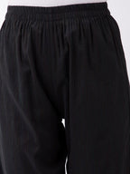 InWeave Black Kantha Pant | Grocsy