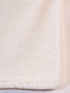 InWeave Cream Rabbit Faux Fur Poncho | Grocsy