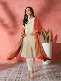 InWeave Rust Solid Velvet Shawl | Grocsy