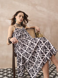 InWeave Black Ivory Strappy Dress | Grocsy