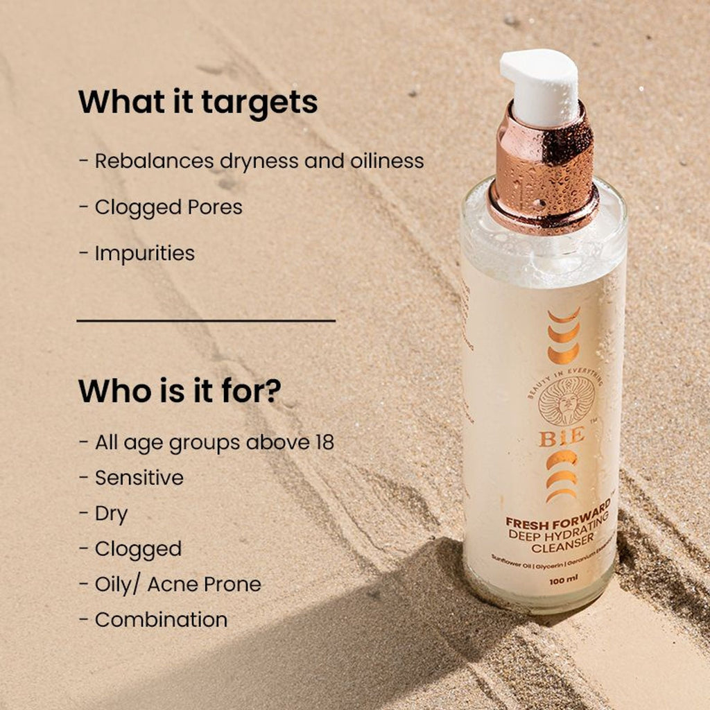 BiE Fresh Forward- Deep Hydrating Cleanser | Grocsy