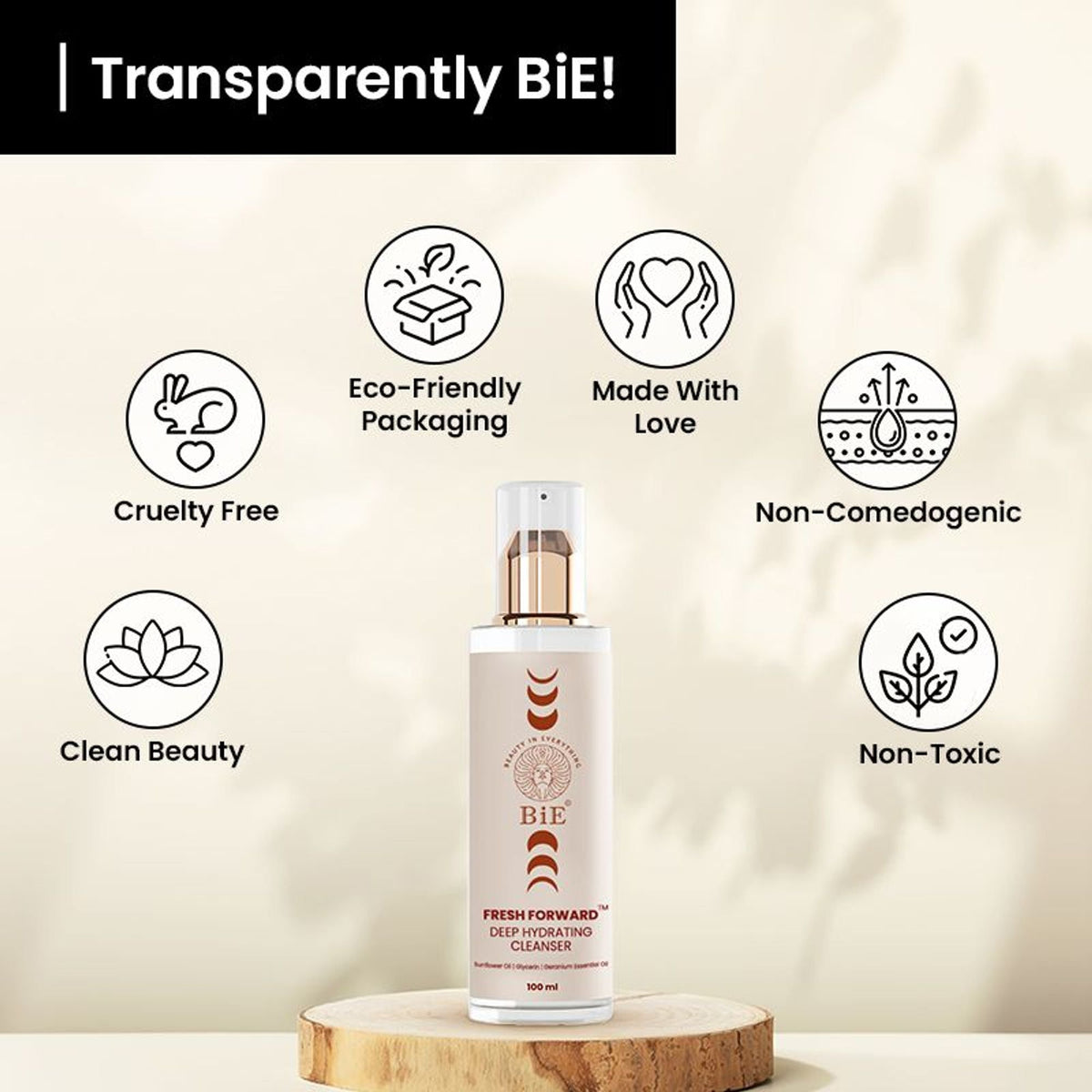 BiE Fresh Forward- Deep Hydrating Cleanser | Grocsy