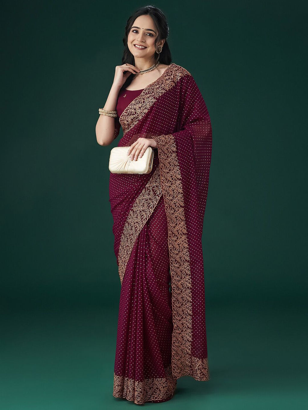 kasee Embroidered Sarees | Grocsy