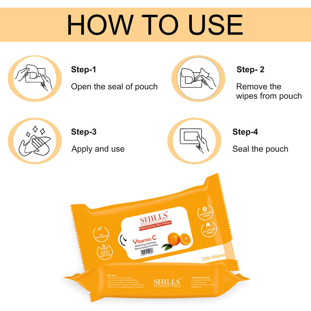 Shills Professional Refreshing Wet Wipes - Lime Fresh | Grocsy