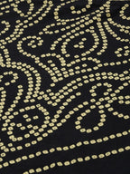 All About You Women Black Bandhani Printed Kurta with Trousers | Grocsy
