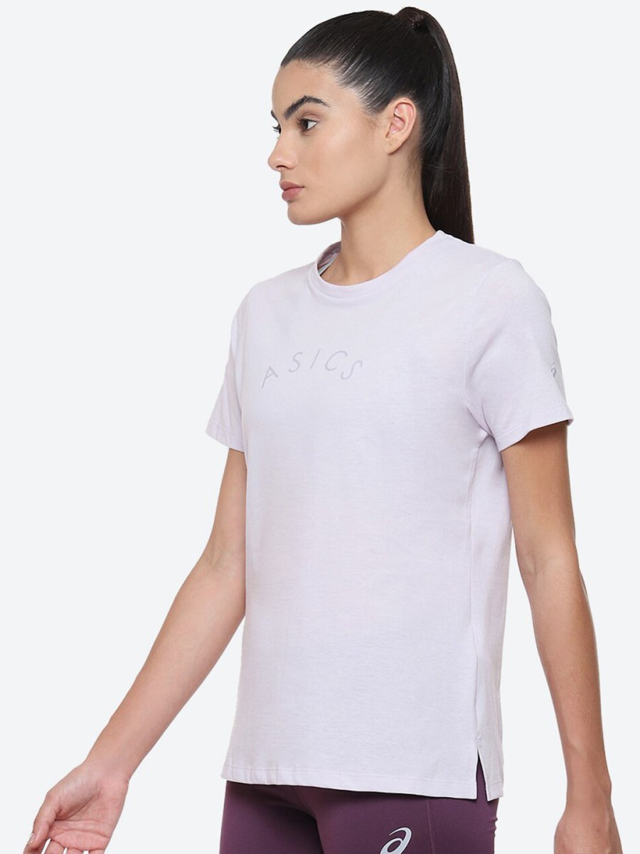 ASICS Cotton Round Neck T-Shirt | Grocsy