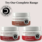Dermistry Nourishing Lip Balm Strawberry & Coffee Lip Scrub | Grocsy