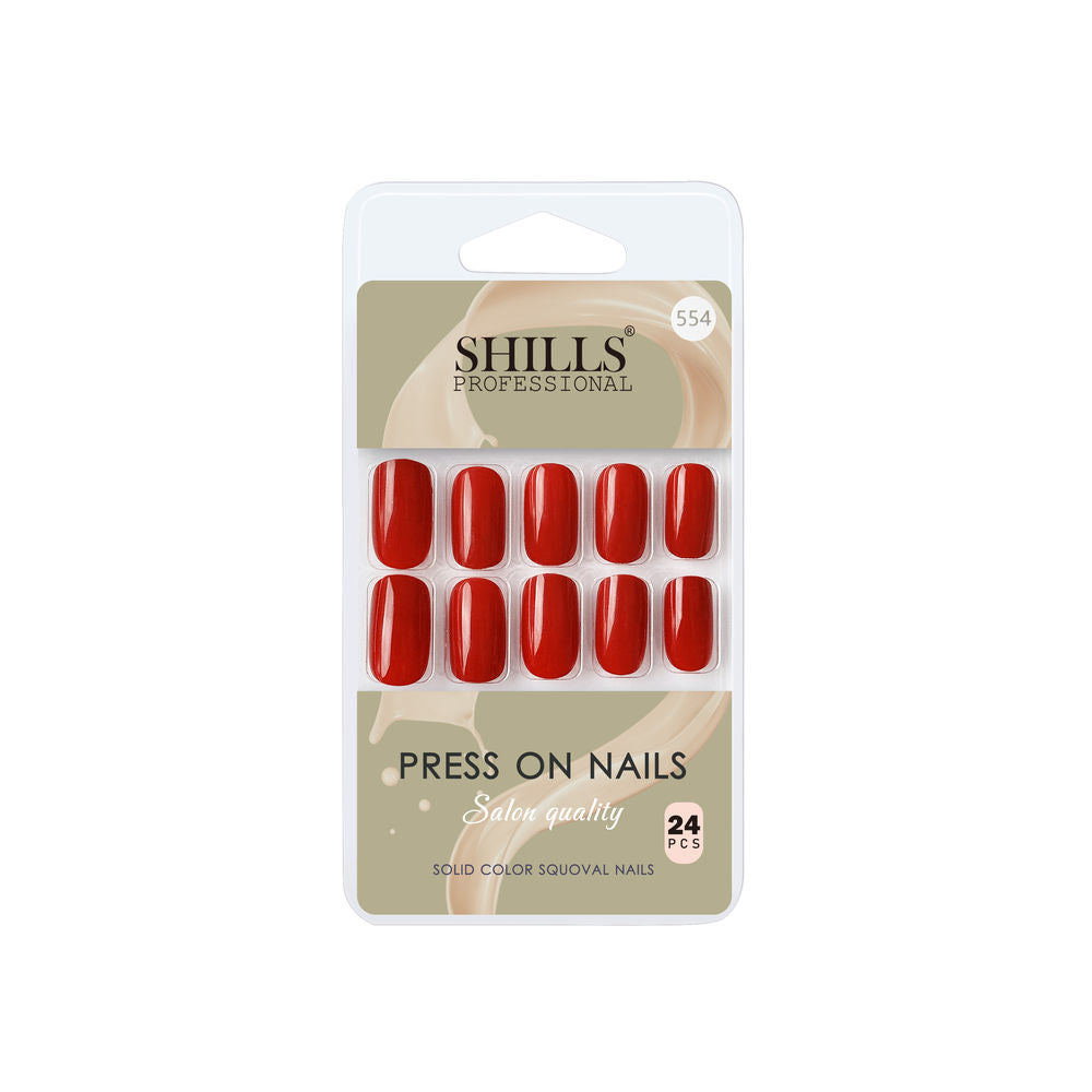 Shills Professional Reusable Press On Nails Square - SPN554 | Grocsy
