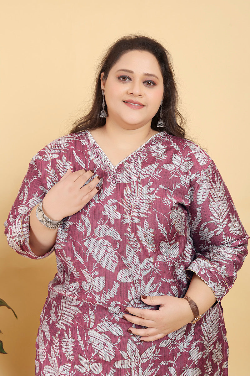Monjolika Fashion Pink Premium Lichi Viscose Hand Work Classic Salwar Suit | Grocsy