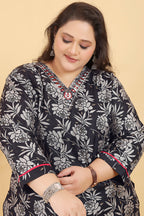 Monjolika Fashion Black Lichi Viscose Hand Work Classic Salwar Suit | Grocsy