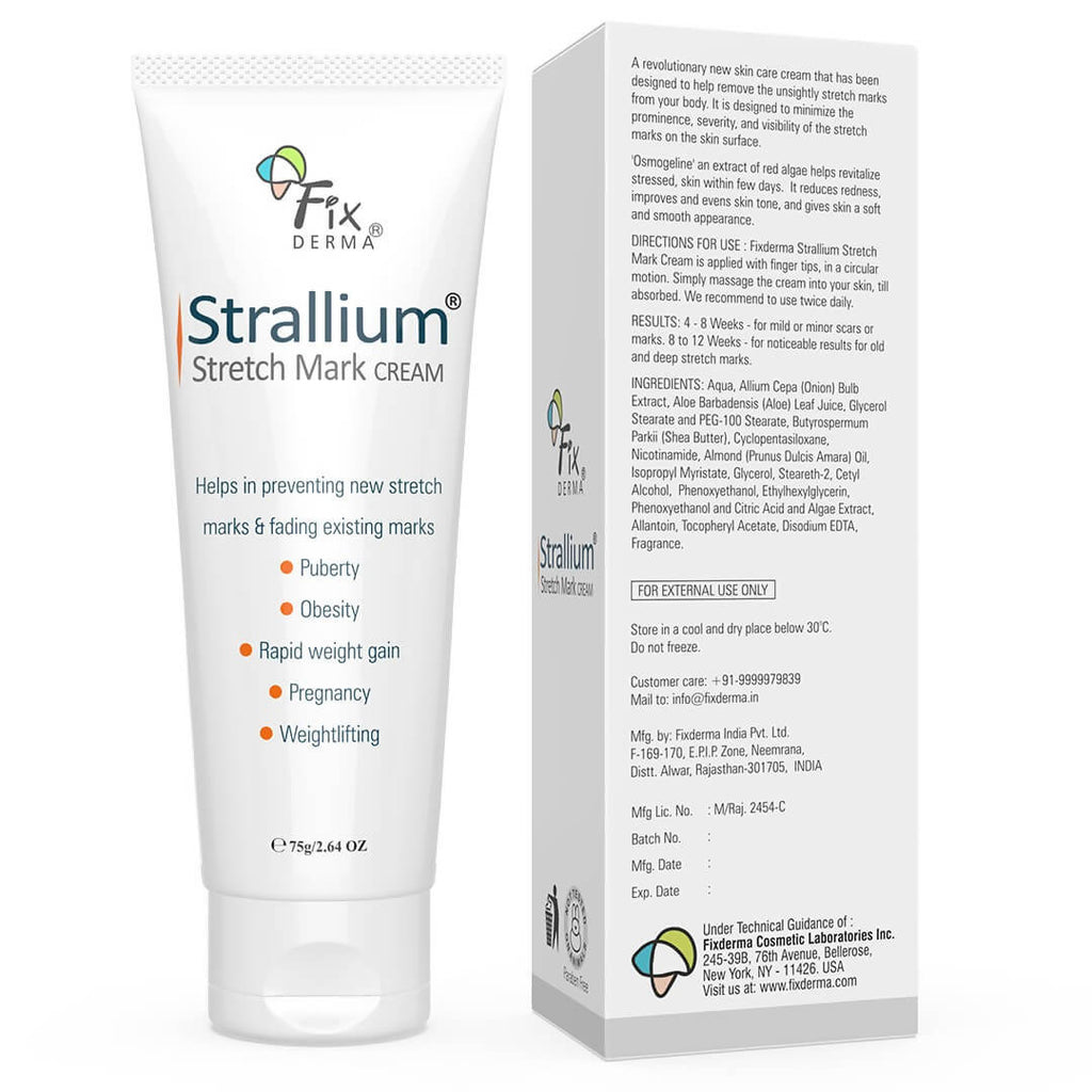 Fixderma Strallium Stretch Mark Cream | Grocsy