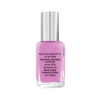 Swiss Beauty Slay Nail Color Ultra Shine Formulation - 01 Rush Pink | Grocsy