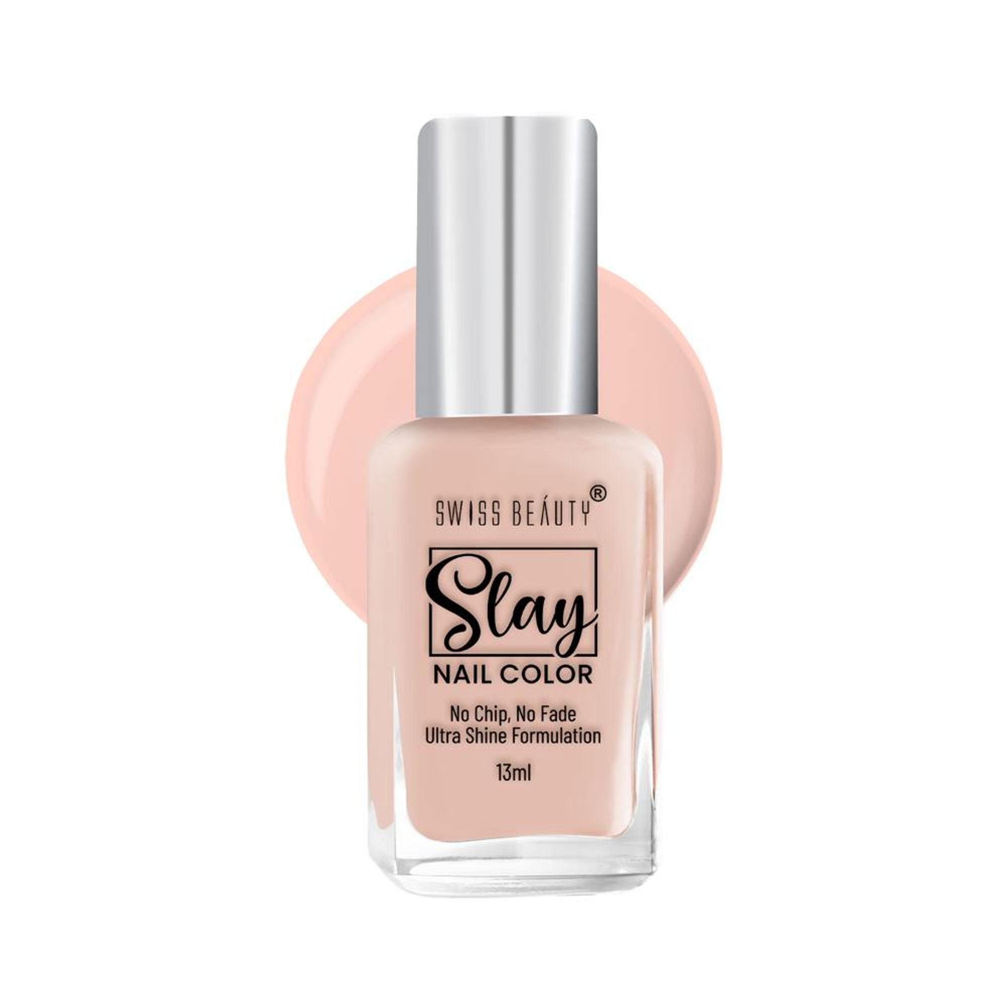 Swiss Beauty Slay Nail Color Ultra Shine Formulation - 04 French Toast | Grocsy