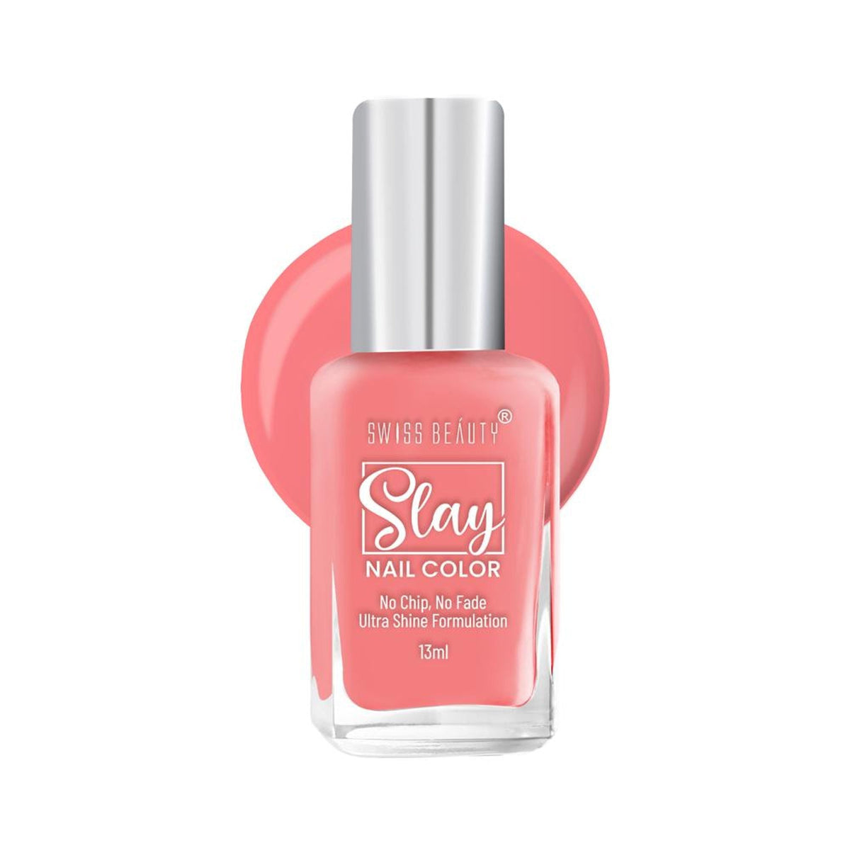 Swiss Beauty Slay Nail Color Ultra Shine Formulation - 05 Sunset | Grocsy