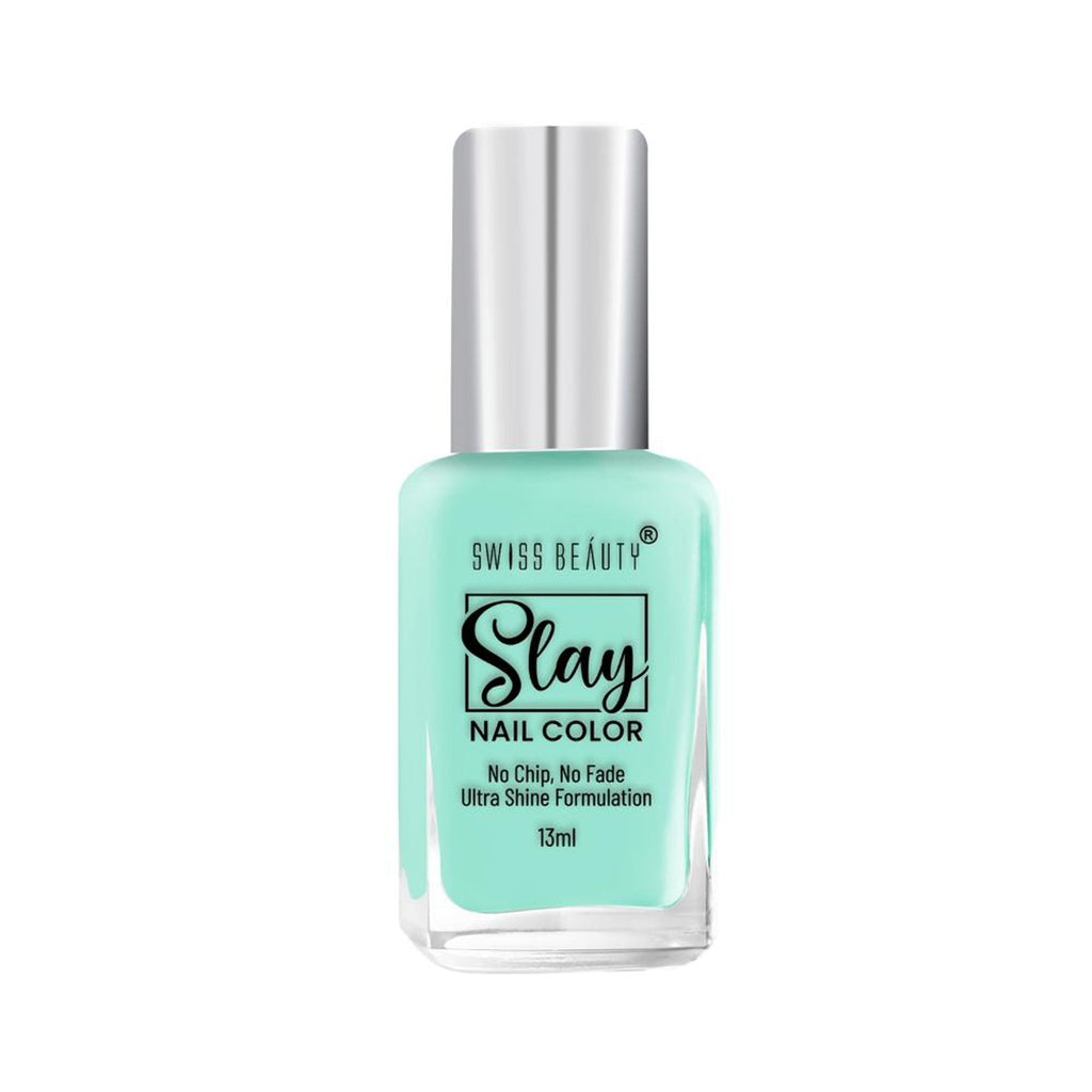 Swiss Beauty Slay Nail Color Ultra Shine Formulation - 10 Sunny | Grocsy