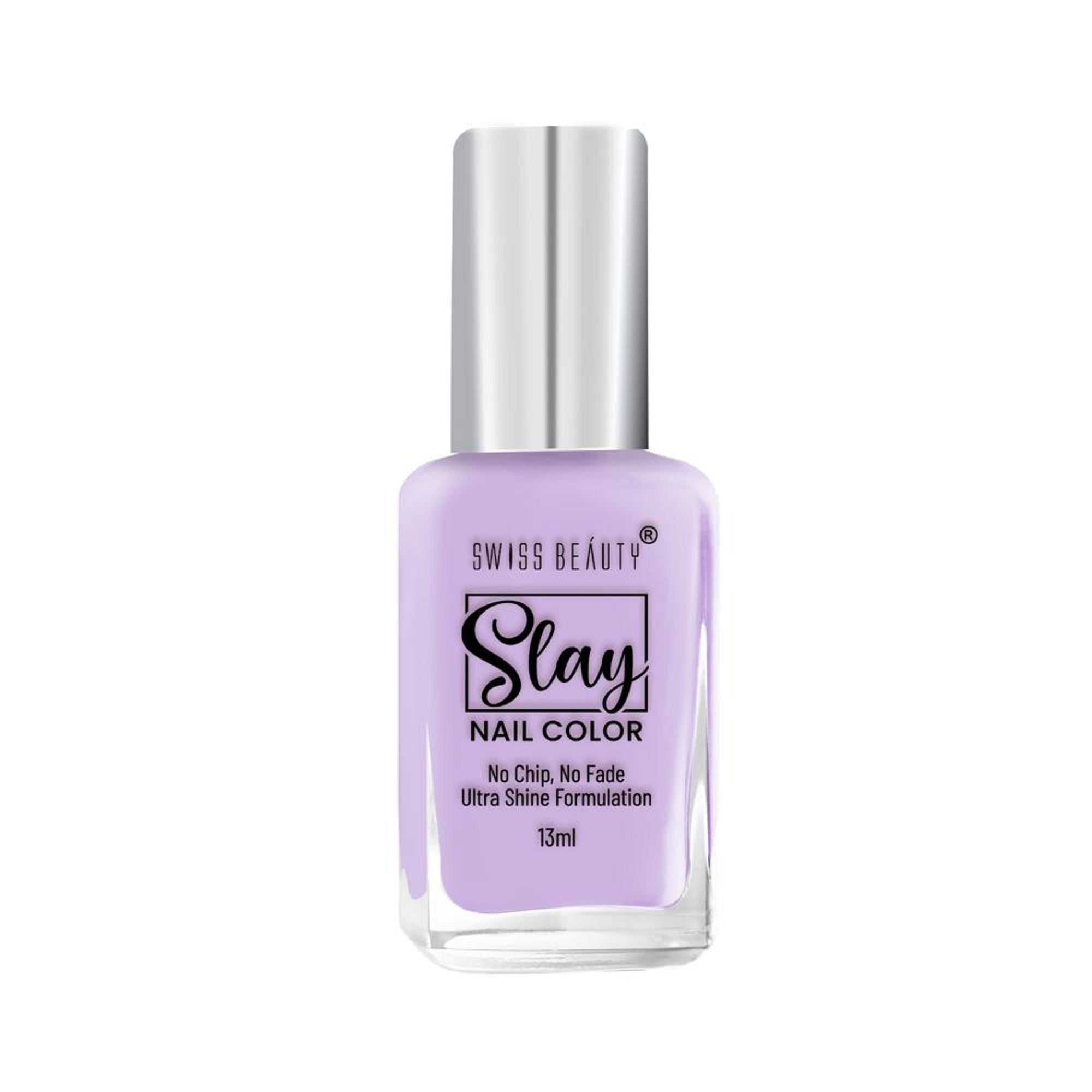 Swiss Beauty Slay Nail Color Ultra Shine Formulation - 16 Lavender | Grocsy