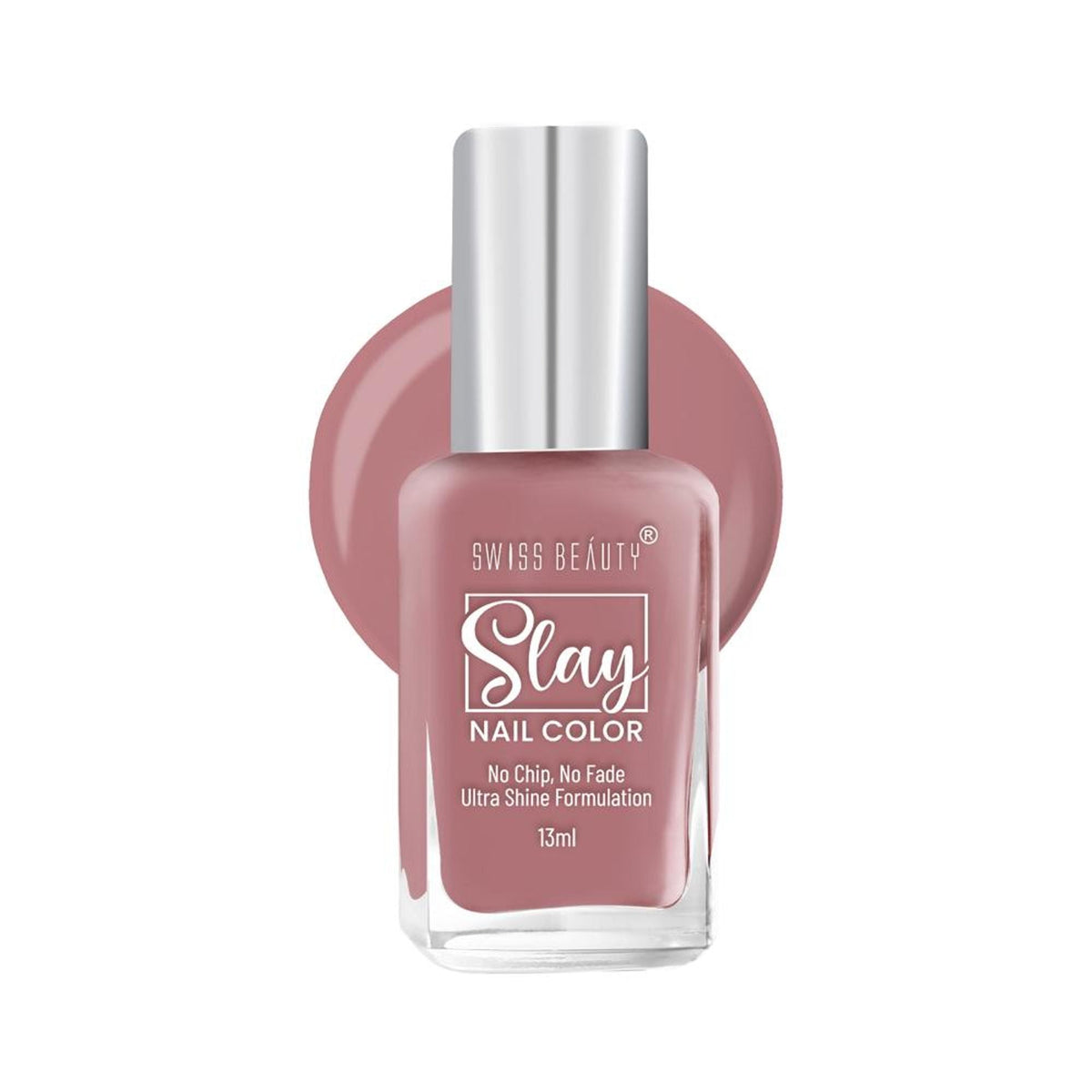 Swiss Beauty Slay Nail Color Ultra Shine Formulation - 37 Gaze Star | Grocsy