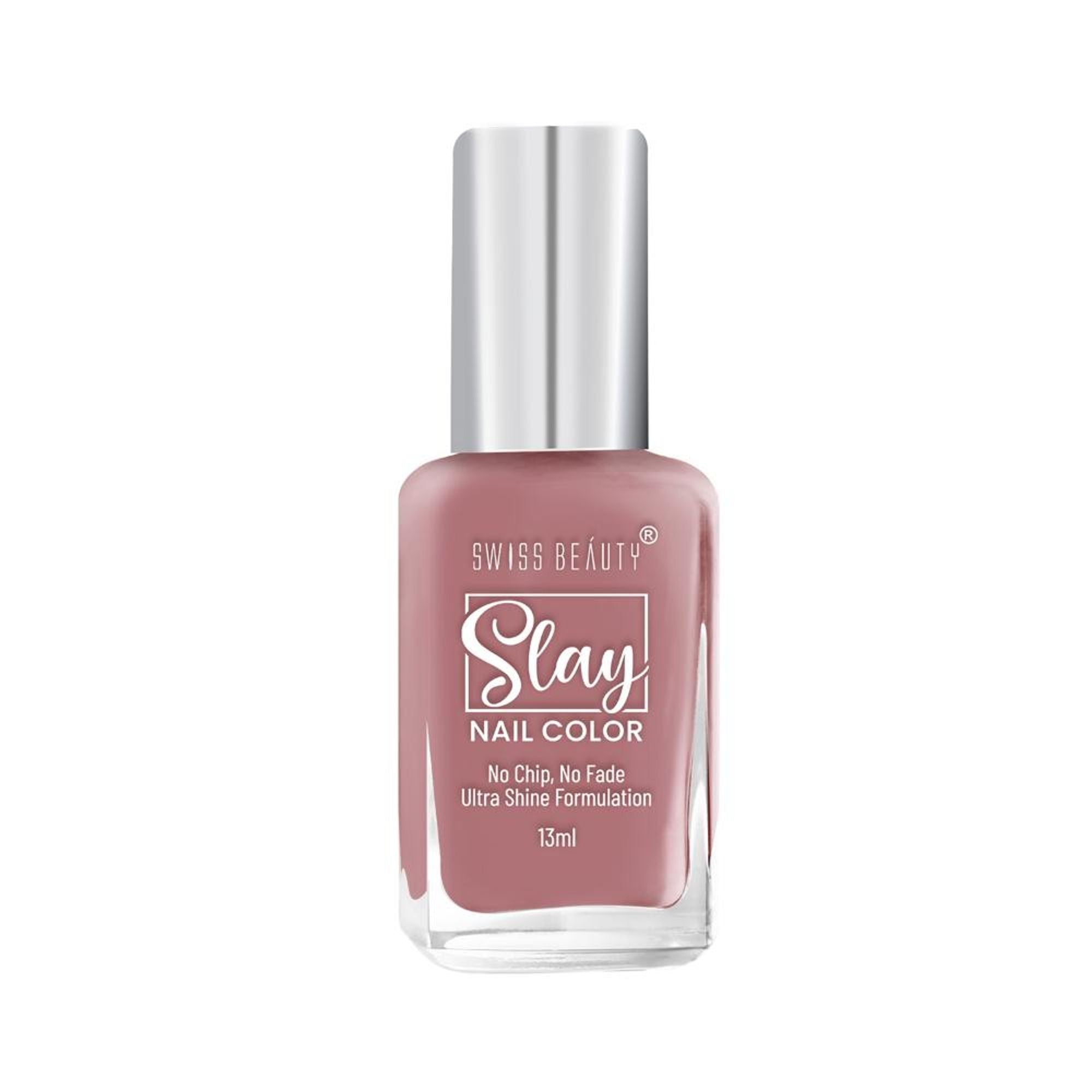 Swiss Beauty Slay Nail Color Ultra Shine Formulation - 37 Gaze Star | Grocsy