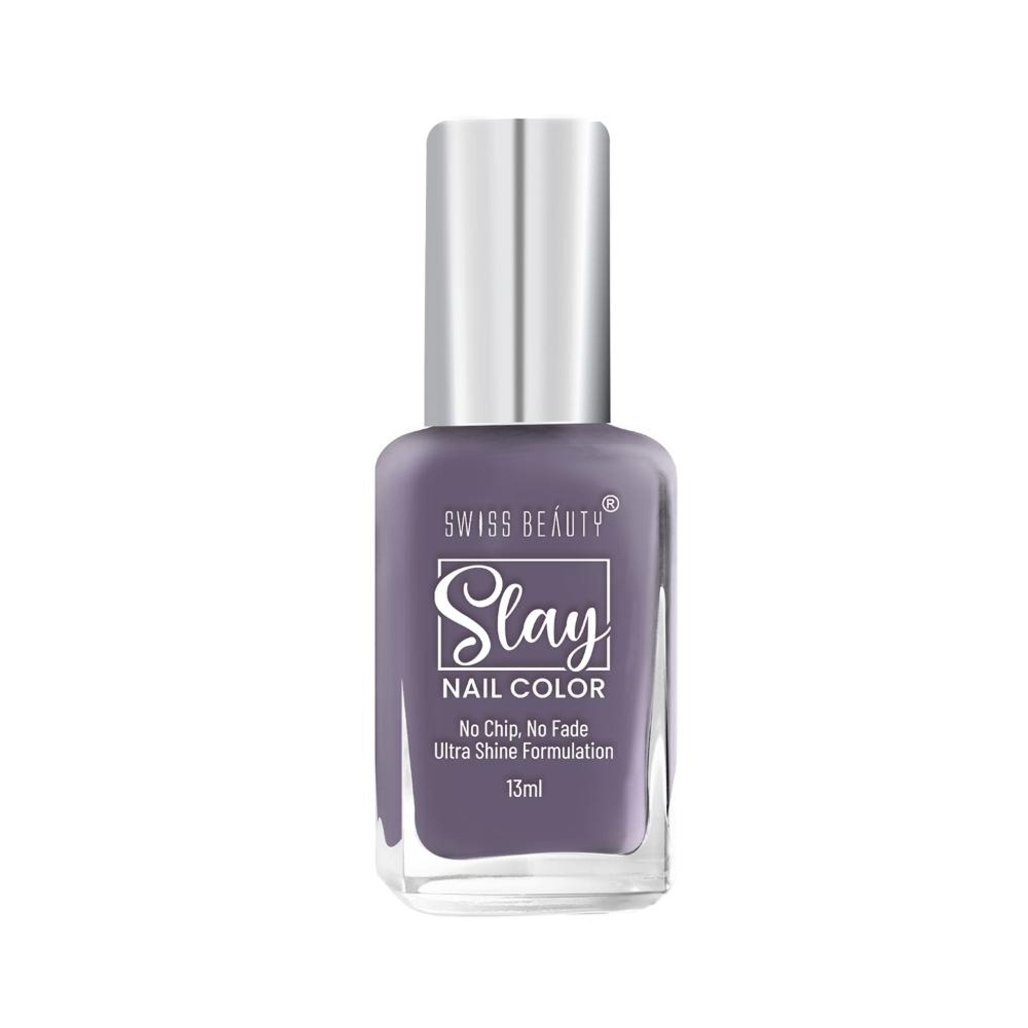 Swiss Beauty Slay Nail Color Ultra Shine Formulation - 40 Grape | Grocsy
