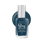 Swiss Beauty Slay Nail Color Ultra Shine Formulation - 45 London Blu | Grocsy
