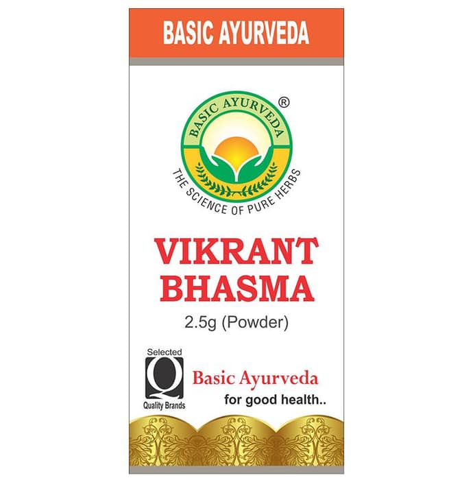 Basic Ayurveda Vikrant Bhasma | Grocsy