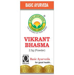 Basic Ayurveda Vikrant Bhasma | Grocsy