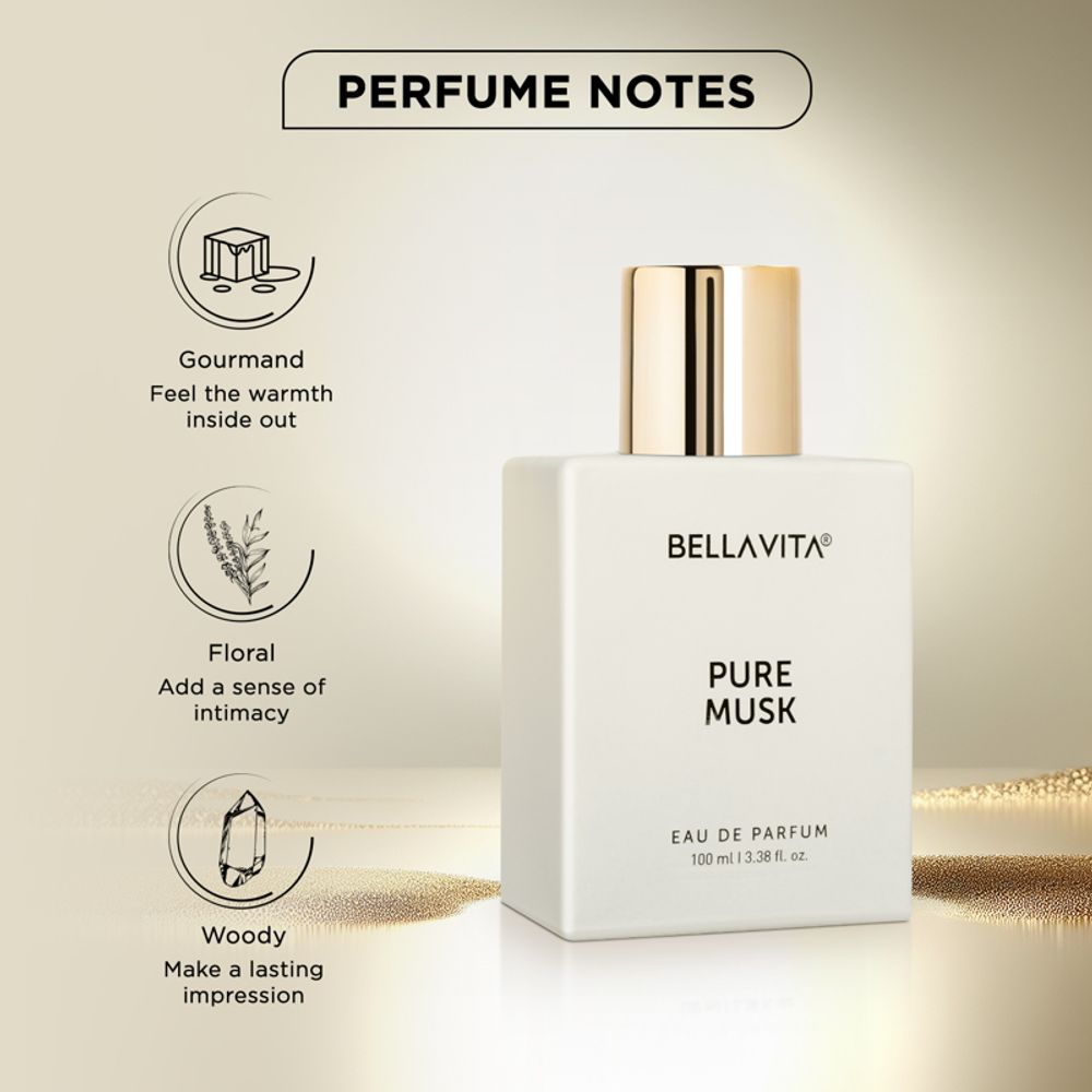 Bella Vita Organic Pure Musk Eau de Perfume | Grocsy