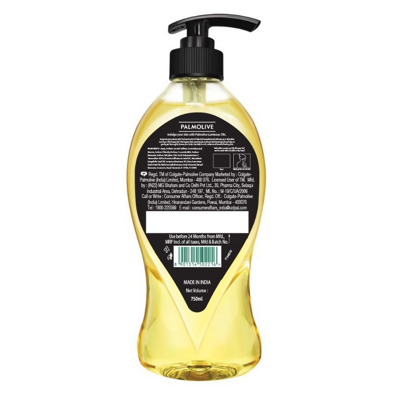 Palmolive Macadamia Oil & Peony Flower Luminous Oils Invigorating, Moisturizing Body Wash | Grocsy