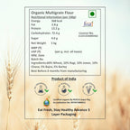 Earthen Story Certified Organic Multigrain Flour - Swadesiicart