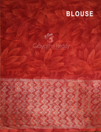 Shades of Light Dry Mehendi With Floral Print Semi Chanderi Saree By Gayathri Reddy Designer Studio | Grocsy