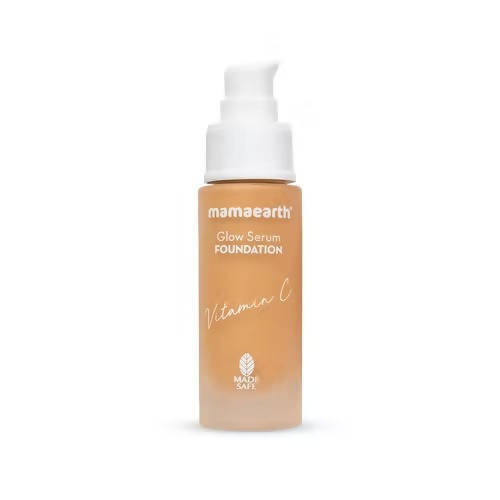 Mamaearth Glow Serum Foundation-Toffee Glow | Grocsy