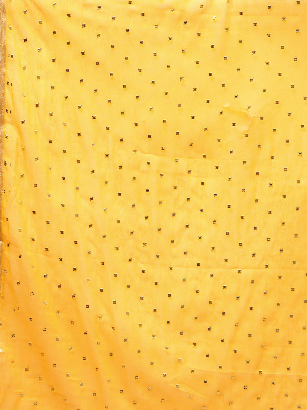 Saree Mall Yellow Embellished Saree | Grocsy